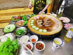 -老姐石板烧烤+铜炭火锅(总店)