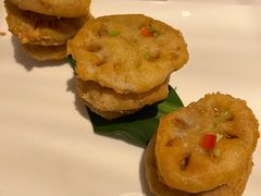 椒盐藕夹-枣子树·素食餐厅(普陀山店)