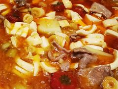 泡椒黄喉牛柳-泡椒食堂