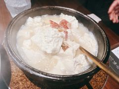 石锅老豆腐煨火腿-许爷家·生态湖鲜(徐汇日月光店)