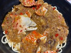 蟹脚热干面-沈记烧烤海鲜(江汉二路店)