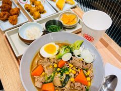 肥牛咖喱乌冬面套餐-池奈·咖喱蛋包饭(熙地港店)
