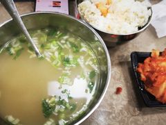 -吉林延边牛肉汤饭，大冷面