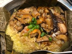 香菇滑鸡荷叶饭-新辉港式茶餐厅(北栅店)