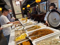 自助取餐区-清心素食自助餐厅(夫子庙店)