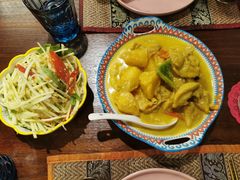 泰式青木瓜大虾沙律-泰妃堂.泰菜.夜宵(赤岗总店)