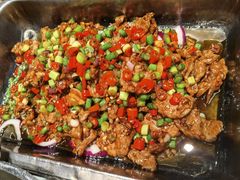孜然牛肉-味上湘菜馆(河马店)