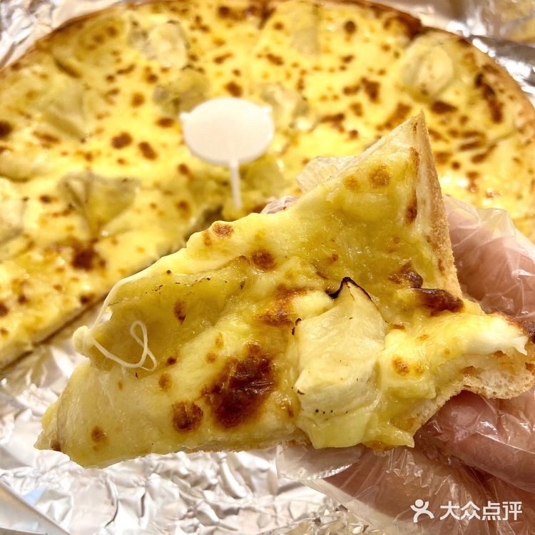 吃到嗨的超好吃榴莲披萨!