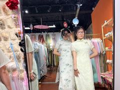 -暮晚尘香汉服旗袍