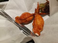 鲜虾胶酿脆皮鸡翅-港丽餐厅(杭大店)