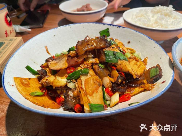 农耕记·湖南土菜(罗湖置地广场店)冬笋炒腊肉图片