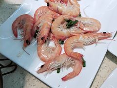 白灼虾-渔中舟海鲜大排档(普陀沈家门店)