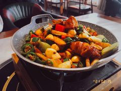 干锅肥肠-孙记驴肉山庄(李桥店)