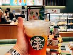 百香果桃桃茶云乌龙-星巴克(迪士尼小镇店)