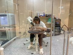 -momokira米努特·德文卷毛猫·棉花面纱犬