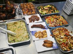 自助取餐区-傅记酱肉