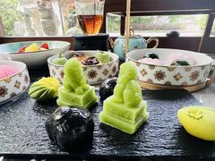 绿豆石狮子-广富林宰相府酒店·水云间