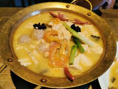 石磨老豆腐-老头儿油爆虾(胜利河美食街店)