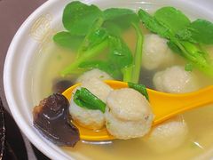 鱼丸肉丸肉皮汤-大壶春生煎(四川中路店)