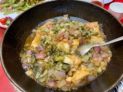 铁板酸菜豆腐-东江海鲜酒家(艺都分店)
