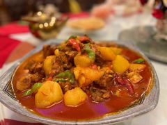 特色的大盘鸡-维吾尔餐厅(宜山路店)