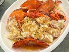 三葱爆波士顿龙虾-海天楼中餐厅(吴宫泛太平洋酒店)