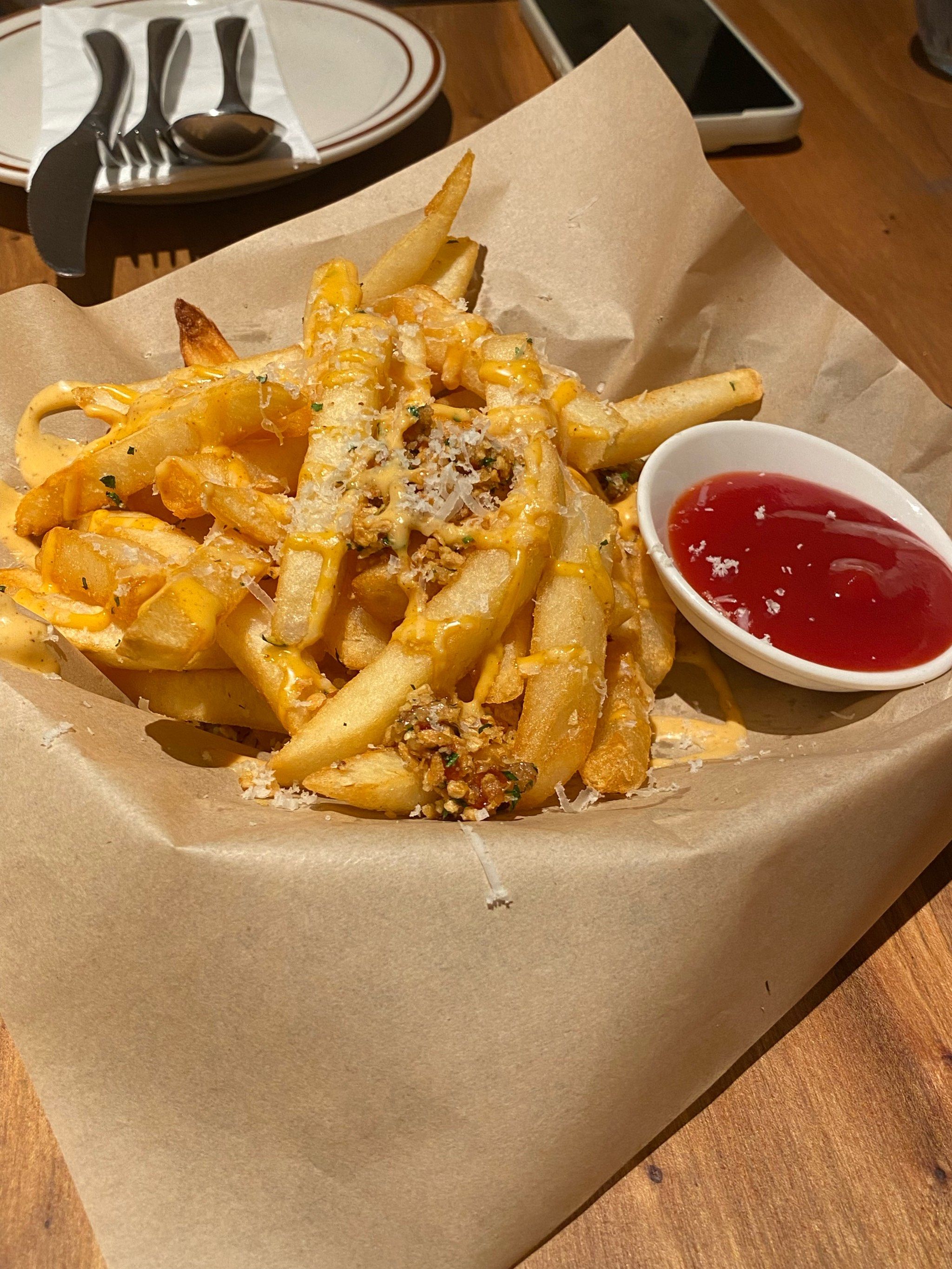 炸鸡薯条拼盘享不停