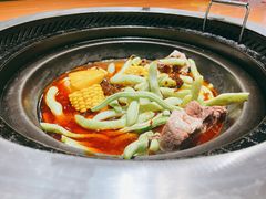 豆角烀饼锅-满兴咱妈烀饼铁锅炖(兰州北街店)