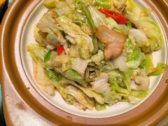 砂锅小炒甘蓝-北李妈妈菜·虾爬子大锅贴(贵和店)