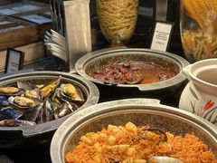 -广州万富希尔顿酒店·感趣自助餐厅·金秋蟹宴生蚝海鲜刺身