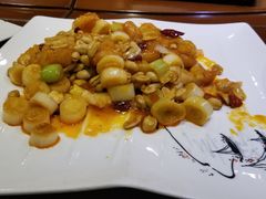 宫保水晶虾球-大汗行宫园林餐厅