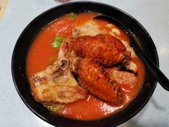 番茄浓汤鸡翅猪扒通粉-华嫂冰室(尖沙咀店)