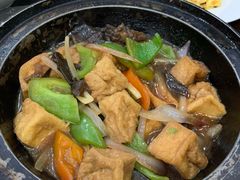 红烧豆腐煲-和平饭店