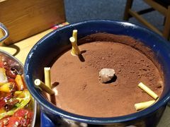 椰香盆栽奶豆腐-胡马八破·川菜小馆(高新万达店)