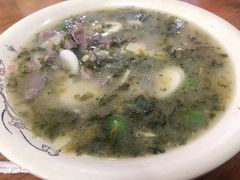 雪菜笋丝鲜牛肉年糕-何永光123鲜牛肉馆(1号店)