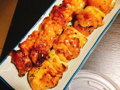 烤鸡肉串-日本料理神拉面