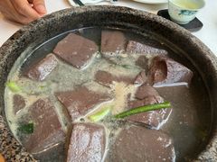 韭菜焯猪红-顺德渔村·岭南一号