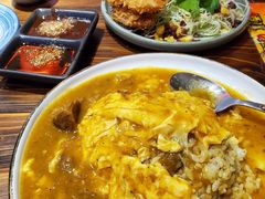 咖喱牛肉蛋包饭-KITON喜豚(清晖园店)
