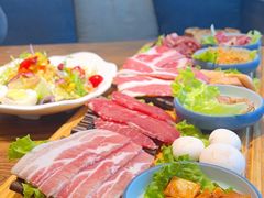 -明洞阿姨·韩式酱蟹烤肉·创意料理(三元桥店)