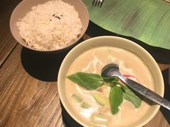 中部绿咖喱鸡肉-帕蓝·暹罗料理(曲阳店)