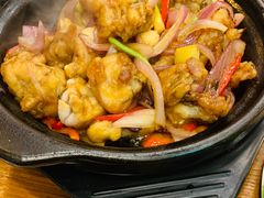 啫啫牛蛙煲-绿柠食堂(北外滩店)