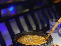 鸡汤虾仁豆腐-绿茶餐厅(城西银泰城店)