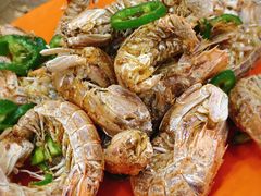 椒盐濑尿虾-贞姨美食·老字号海鲜大排档