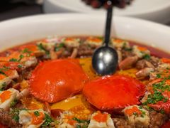 糟骨头黑豚肉碎蒸膏蟹-上海滩餐厅(BFC外滩金融中心店)