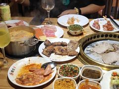 -韩京炭火烤肉自助料理(柯桥万达店)
