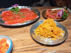 -明洞阿姨·韩式酱蟹烤肉·创意料理(三元桥店)