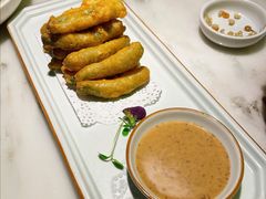 咸蛋黄四季豆-初蓉丨遇见新川菜(亲贤街荣耀店)