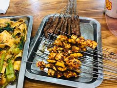 烤肉烤板筋-永刚烧烤(大夜市店)