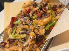 干煸鱿鱼须-大铁勺新津菜(东丽阳光新业广场店)