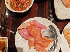 -广州万富希尔顿酒店-感趣自助餐厅·生蚝海鲜刺身